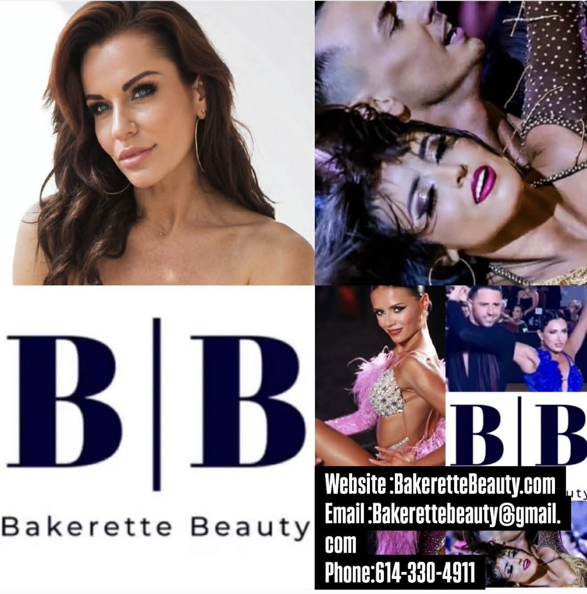 A Bakerette Beauty Logo