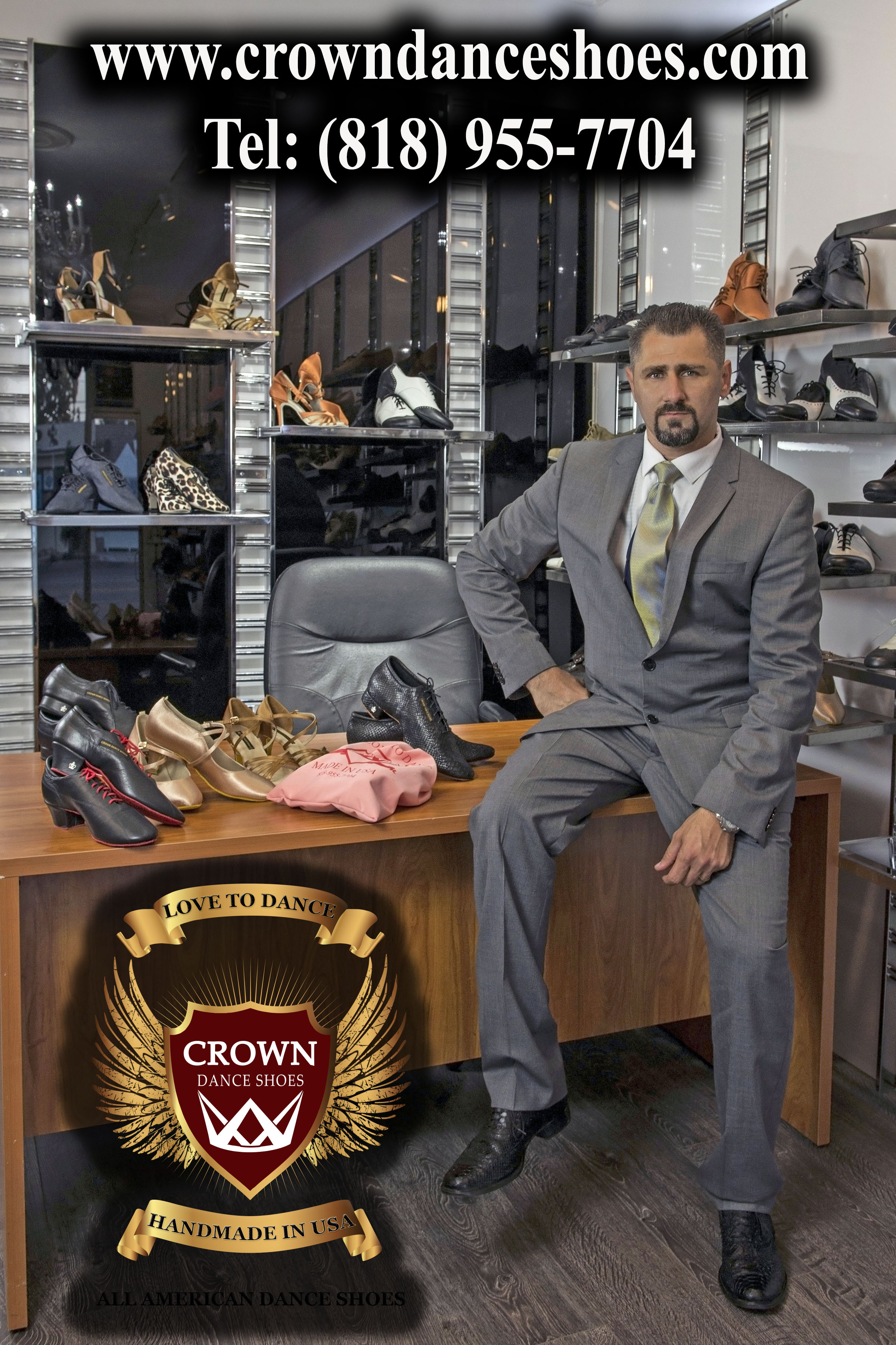 Crown Dance Shoes Logo